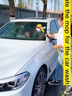 A post by @efunlifetip1 on TikTok caption: Car wash rotating mop,checklist car wash,no need to plug in#fyp #foryou #LifeHack #lifetip #usefull #car #artifact