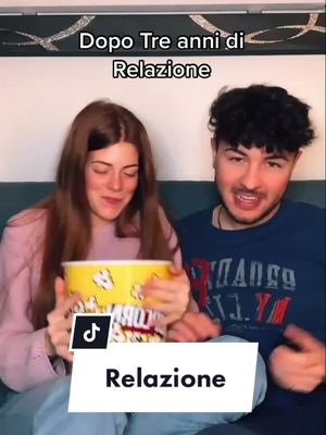 A post by @fraandlu on TikTok caption: Un mese di relazione VS dopo 2 anni 👩‍❤️‍👨😂 with @franci.stavo