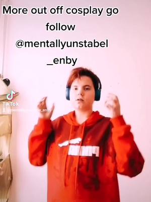 A post by @kirishima.hype.house on TikTok caption: @mentallyunstable_enby go follow this account if you want to see me more out off cosplay