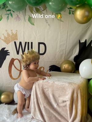 A post by @lety0441 on TikTok caption: My wild one! Baby‘s first birthday! 👑🥰#wildone #firstbirthday￼￼￼ #fyp #foryou #foryoupage