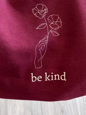 A post by @kirankaur1988 on TikTok caption: My life motto- be kind and smile 😊. #gift #mentalhealthmatters #mindful #tiktoker #instagram #reels #happy #loveyourself #maroon #smile #influencer