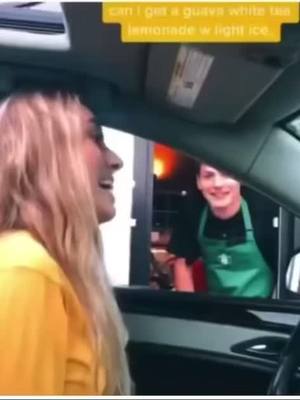 A post by @hiddenfinds on TikTok caption: That first ice coffee of the season hits different #funnyvideos #funnyaf #tiktokvideo #starbucks ##icecoffee #basicwhitegirl #starbuckscoffee