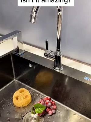 A post by @jerrysmithfun on TikTok caption: The kitchen at home needs it.#Home #fyp #smartlife #useful #watertap