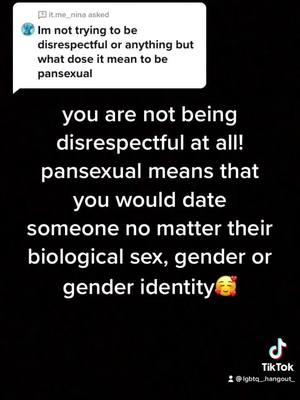 A post by @lgbtq_.hangout_ on TikTok caption: #fyp #lgbtq #qanda #foryoupage