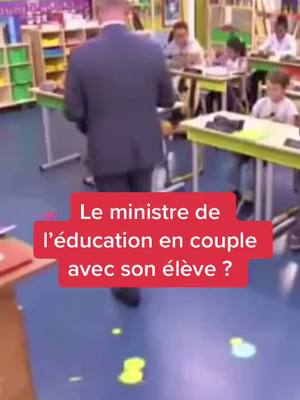 A post by @mathieu_bour on TikTok caption: Comment il bégaye mdr #jeanmichelblanquer #blanquer #pourtoi #foryou #pourtapage #macron