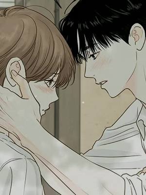 A post by @mmiraii1 on TikTok caption: нет, я не плачу #secretrelationship #manhwa #yaoi #bl #fyp #manhwayaoi #тайныеотношения #манхва #сенэнай