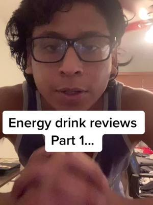 A post by @justice140 on TikTok caption: New series alert 🚨 #energydrink #review #caffeine #workout #fyp