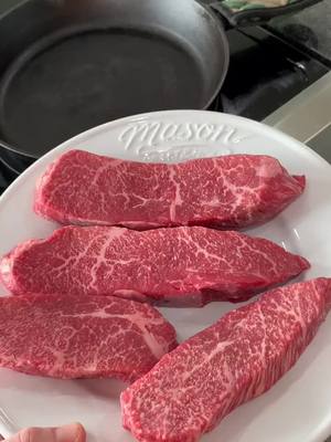 A post by @waterbearops on TikTok caption: Simple way to cook steaks inside without worrying about smoke!#steaktok #delicious #food