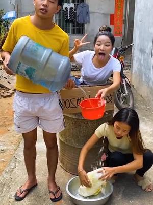 A post by @johnamontague on TikTok caption: #foryou  Saving water, starting from me