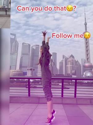 A post by @beauty_contest_ on TikTok caption: Good morning 😃 Can you do that?#beautifulgirl #beautifulgirchallenge #kongfu #foryoupage #fyp #foryou #goodmorningtokyo