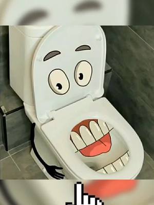 A post by @makeupxia on TikTok caption: Do you dare to use such a toilet? I wouldn’t!! #unzip #creative #funny