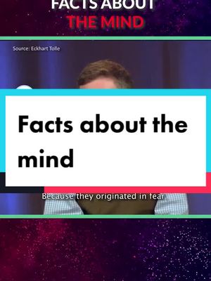 A post by @manifestmagnet on TikTok caption: You believe what the mind wants you to believe #lawofattraction #manifestation #LearnOnTikTok #invatapetiktok #loa #mindset #mind  #eckharttolle