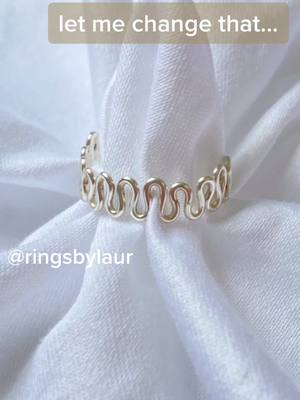 A post by @ringsbylaur on TikTok caption: spring break SALE on my insta right now, dm me to order an affordable, custom ring! #rings #SmallBusiness #fyp #ringsbylaur_ #sale