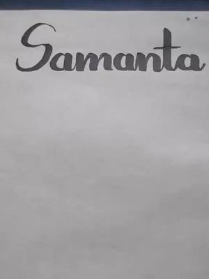 A post by @pj10antonio on TikTok caption: Samanta #foryou #parati #Art                  ( Si quieres tu propio diseño sígueme en instagram y envíame tu nombre, te esperamos )