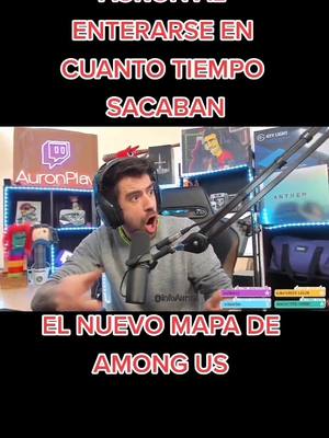 A post by @aurondream on TikTok caption: JAJAJAJAJAJAJAJAJA #fyp #twitch #auronplay #foryou #auron #AmongUs