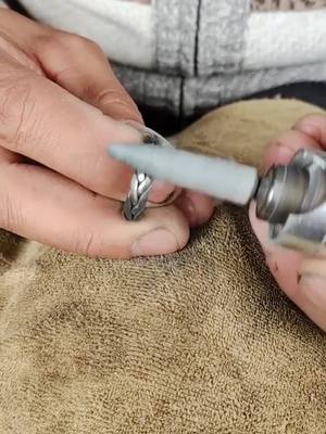 A post by @handmadesilvers on TikTok caption: My Chevy truck #fyp #handmade #silver #handmadecraft #YasClean #jewelry #ring 🤪🤪🤪