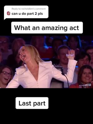 A post by @britishjokes_ on TikTok caption: Reply to @racheldbm last part #fypシ #jokes #bgt #viral