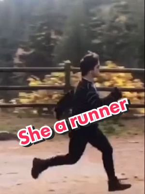 A post by @bloopbleepmeep on TikTok caption: This will never not be funny 😭#shearunner #sheatrackstar #fyp #foryoupage #charliegillespie #jatpfyp @charles_gillespie please run like this agn 🙏🏽