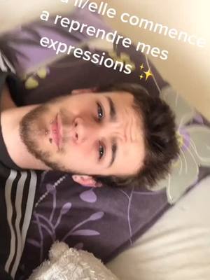 A post by @fabrice98 on TikTok caption: Quand il/elle reprend tes expressions 😂