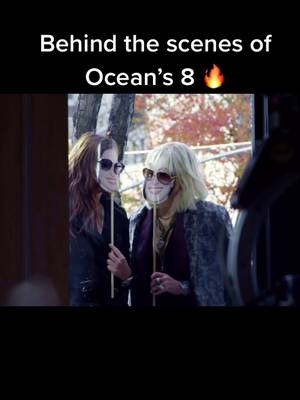 A post by @cateblanchettts on TikTok caption: #cateblanchett #oceans8 #sandrabullock #bts #sarahpaulson #actresses #women #helenabonhamcarter #annehathaway #Rihanna #wlw #awkwafina #debbieocean