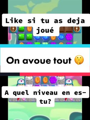 A post by @dorinetiktok on TikTok caption: Alors les geeks? 😜 #pourtoi #foryou #foryoupage #foryourpage #fyp #fypシ #candy #crush #game #geek #funny #play #addiction