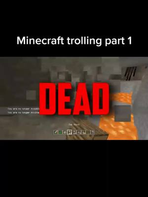 A post by @gaming.memes_ on TikTok caption: Have you ever been trolled? 😂 #Minecraft #trolling #AirpodsJUMP #LiveForTheChallenge