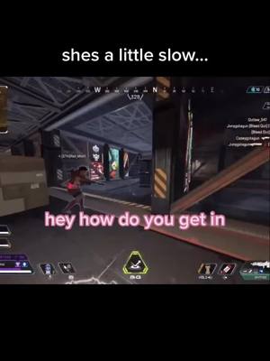 A post by @imdamageinc_yt on TikTok caption: she’ll get it one day #apex #apexlegends #gaming #apexfunny #heirloom