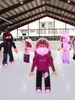 A post by @.brunettefamily on TikTok caption: Ice skating😏#AerieREAL #GetCrocd #family #kids #dance #xyzbca #viral #roblox #parents #foryoupage #foryou #fyp #fyp #fyp #fyp #fyp #fyp #fyp #fyp