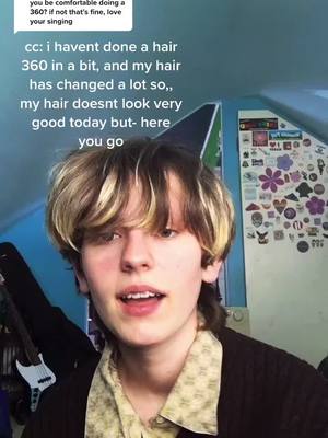 A post by @fern.moth on TikTok caption: Reply to @wh33zyb0y yes this was awkward lol #hair360