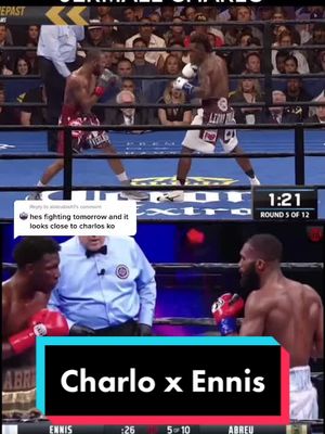 A post by @chickentenderboxeo on TikTok caption: Reply to @alialrabieh1 Jermall Charlo x Jaron Ennis #boxing #ko #fyp