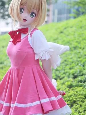 A post by @twdimensinal on TikTok caption: #cosplay #kigurumi #fyp #animegirl #sakura