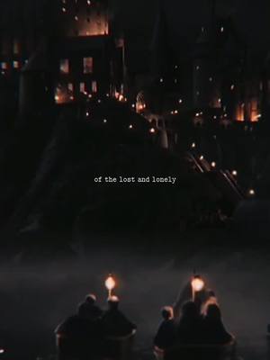 A post by @followpottahxmione on TikTok caption: || 𝐓𝐡𝐞 𝐥𝐚𝐧𝐝 𝐨𝐟 𝐥𝐨𝐬𝐭 & 𝐥𝐨𝐧𝐞𝐥𝐲🏰 || #pottahxmione #hptok #hogwarts #magical #goviral #fypviralシ #getmeunshadowbanned