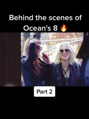 A post by @cateblanchettts on TikTok caption: 💅 #cateblanchett #oceans8 #Rihanna #bts #behindscenes #sandrabullock #helenabonhamcarter #actress #women #sarahpaulson