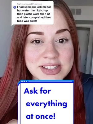 A post by @alexserves on TikTok caption: Reply to @enslaved00 This will make a better experience for everyone! #serverproblems #serverlife #customerservice #karen #restaurant #food #advice