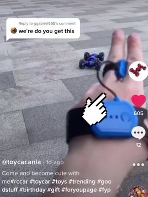 A post by @toycar.anla on TikTok caption: Reply to @ggabriel555 order on my bio 🌟 #rccar #toycar #toys #trending #goodstuff #birthday #gift #foryoupage #fyp