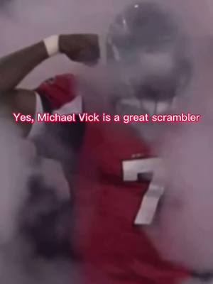 A post by @legendary.nfl.edits on TikTok caption: vick < lamar #TheChallengeAllStars #michaelvick #lamarjackson #mvps #goats #scrambler #fyp