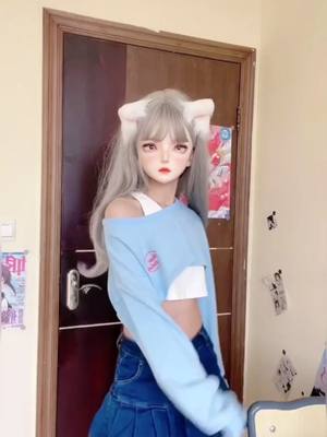 A post by @twdimensinal on TikTok caption: #kigurumi #doll #fyp