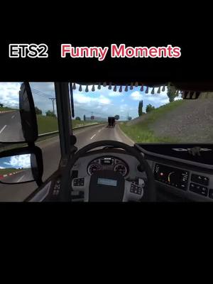 A post by @the_tank_truck_driver on TikTok caption: #ETS2 #ETS2MP #eurotrucksimulator2 #Truck #trucker #funnymoments #fun #idiotsontheroad #crash #game #simulator #fyp #truckdriver #gaming