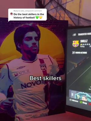 A post by @nattygtwitch on TikTok caption: Reply to @saka_odegaard Who is the best skiller of all time in football? 🇧🇷