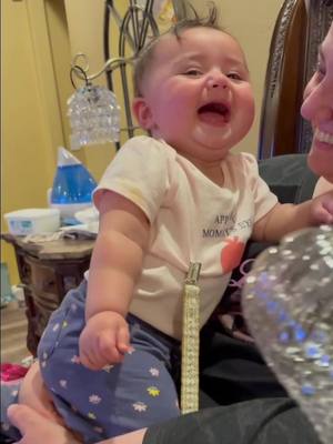 A post by @bigsister_life on TikTok caption: Hi!! Hope you all are having a good week!!💕  #fyp #baby #laughing