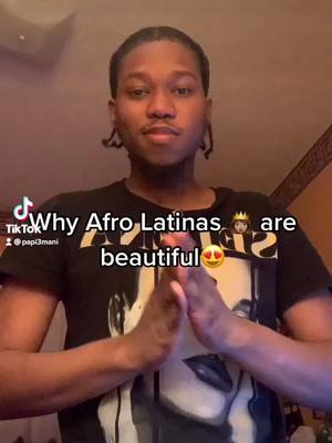 A post by @papi3mani on TikTok caption: #ItsOurHome #afrohispanic #blacklatinas #makefypfamous #hispanicfyp #afrohispanic #morenasss #afrolatinxs #blowupthistikok #getmyaccountviral