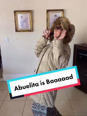 A post by @abuelita305 on TikTok caption: Abuelita is BAD #michaeljackson #abuelita305 #viral #dancechallenge #dancing #fyp