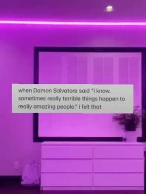 A post by @my..private.story0 on TikTok caption: #damonsalvetore#thevampirediaries #sadquotes  #ledlights  #dancing  #Love