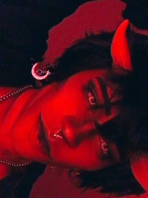 A post by @shincos_ on TikTok caption: and today my very appreciated #demon boy turns an eternity + 1 years old! thank you to everyone for the love again 🔥 #demoncore #devilcore #devil