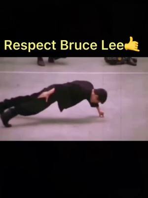 A post by @kongfu772 on TikTok caption: Respect Mr Bruce Lee🤙Finger push-ups💥 #kungfuchina  #pushupchallenge #strengthchallenge