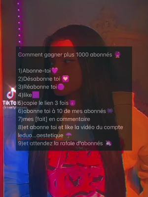 A post by @compte...boost_ on TikTok caption: No fake ⚠️ #pourtoi #fyp #foryou #foryourpage #nofake allez vous abonnez et likez ça vidéo 🙏🏽@leduo...aesthetic