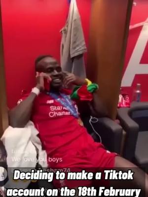 A post by @trentandrobbo on TikTok caption: Thank you so much for 10k, that is crazy 🤩 #fyp #foryou #foryoupage #lfc #liverpool #liverpoolfc #sadiomane #dejanlovren