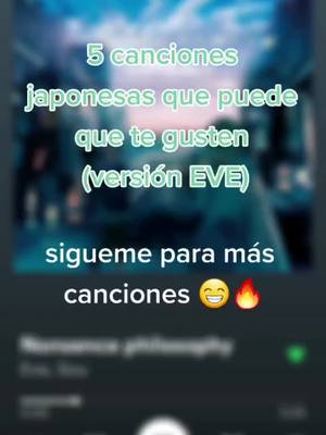 A post by @rodri1352 on TikTok caption: EVEGOD#musicjapan #japansong #5songs #eve #evemv#sister #lastdance #nonsencephilosophy