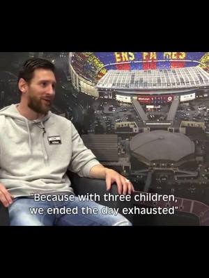 A post by @leomessi_vlog on TikTok caption: messi interview, don't you want to see it?#football #messi #funny #footballboys