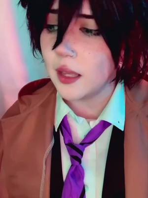 A post by @renthehuman.cos on TikTok caption: @whinegummie  and @hailey.diana.cos both sent me this for Ranpo 💖 Leave some snacks for him in the comments? 🥺 #ranposupremacy #bungoustraydogs #bsd